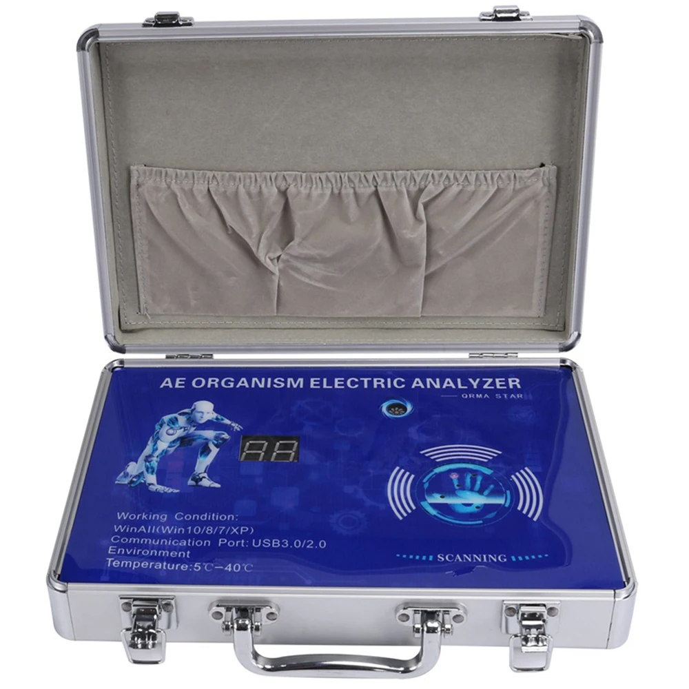 Hi-Tech Quantum Magnetic Health Analyzer, Sub Touch Atualizado, Ressonância de Campo de Tamanho Médio, 9rd Generation, Novo, 2023