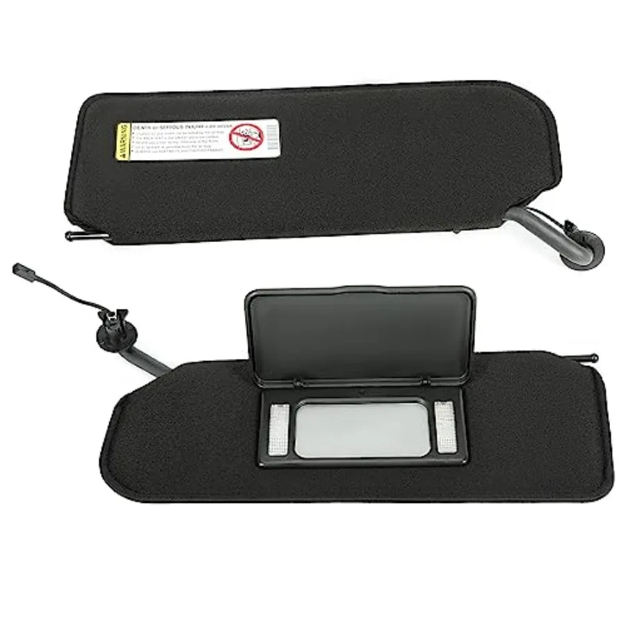 

Pair Sun Visor with LED Lights Compatible with 1997-2004 Chevrolet Corvette C5 Replacement for 10442033 10442034 Left Driver an