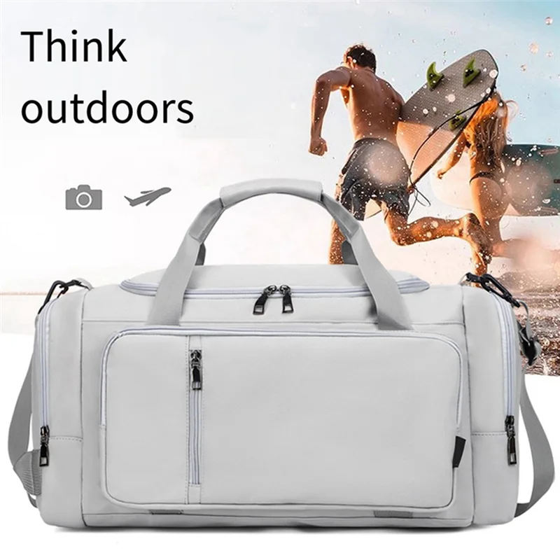 

P5-4-IN-1 Gym Bag For Women, TSA-Friendly Duffle With Shoe Compartment, 30L Travel Backpack