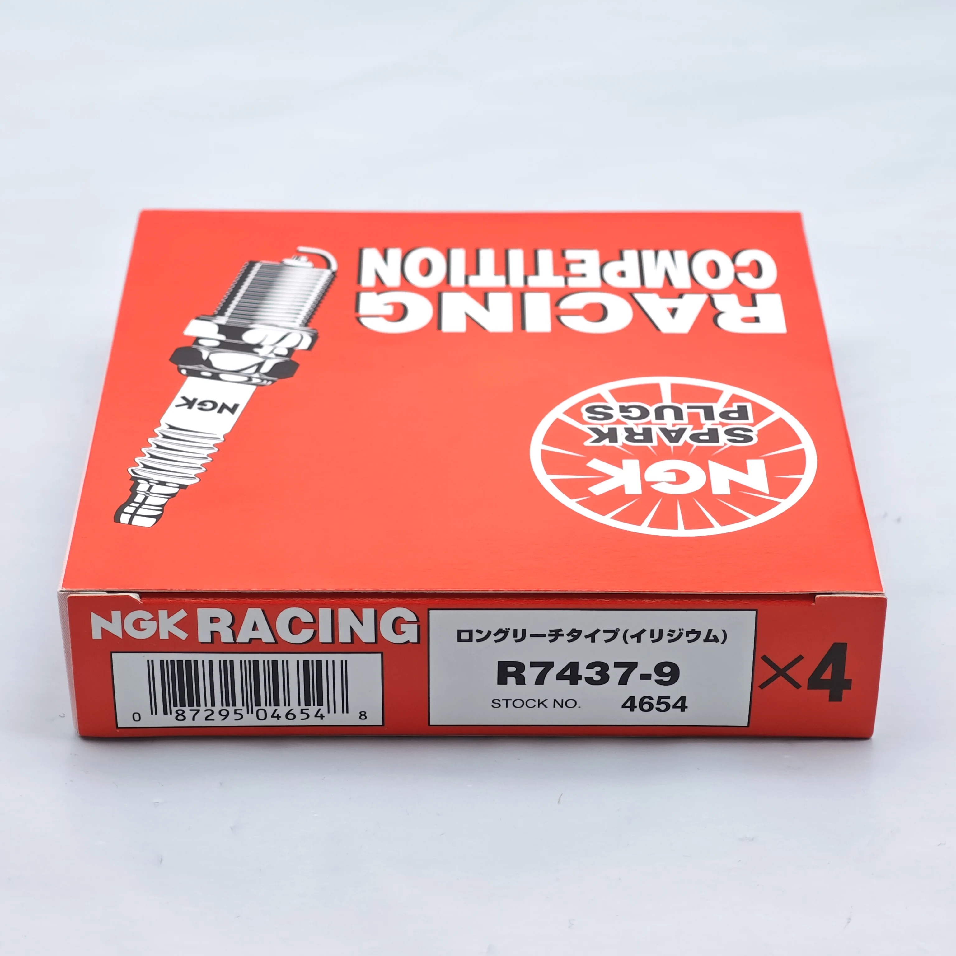Original NGK Racing Spark Plug Iridium R7437-9 4654 Suitable For