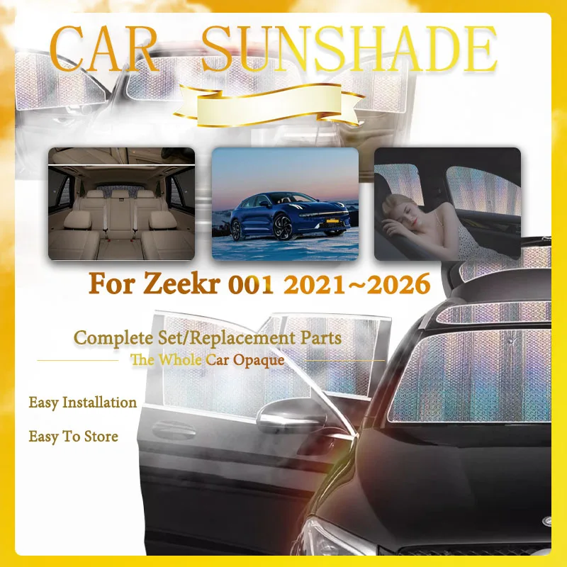 منصات ظلة السيارة ل Zeekr 001 FR 2021 2022 2023 2024 2025 2026 2027 المضادة للأشعة فوق البنفسجية تغطية الشمس الدروع الظل أقنعة اكسسوارات السيارات #1