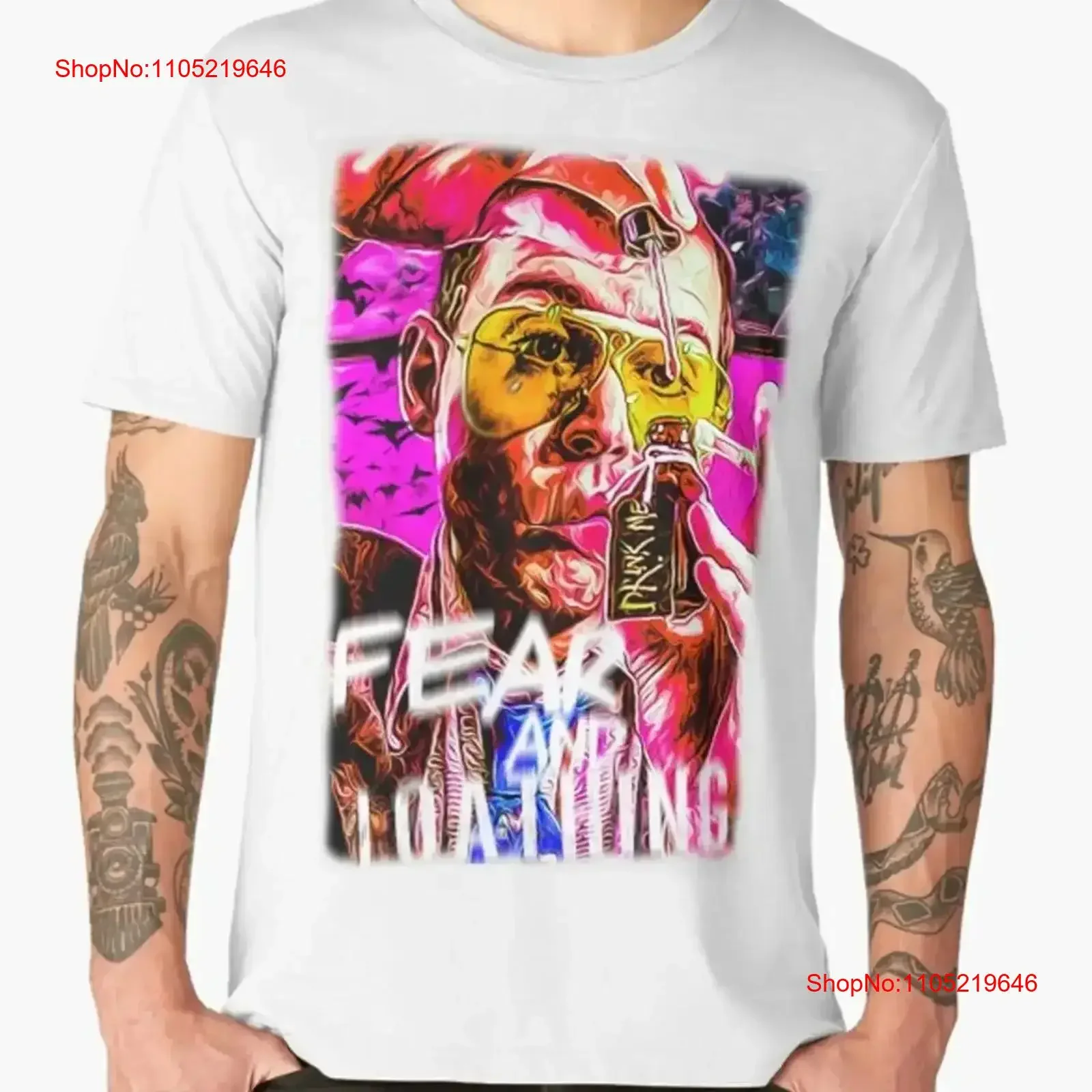 Camiseta con estampado de Las Vegas, tributo, comedia divertida, clásico, depp, vintage, gráfico lavado, elegante, para uso diario