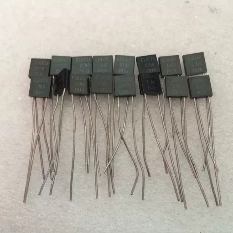 10 Uds nuevo original americano DUMONT 2700PF100V 272J condensador de mica plateada de alta precisión