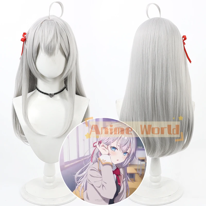 

Anime Alya Sometimes Hides Her Feelings in Russian Alisa Mikhaylovna Kujō Cosplay Wig Heat Resistant Synthetic Hair Halloween