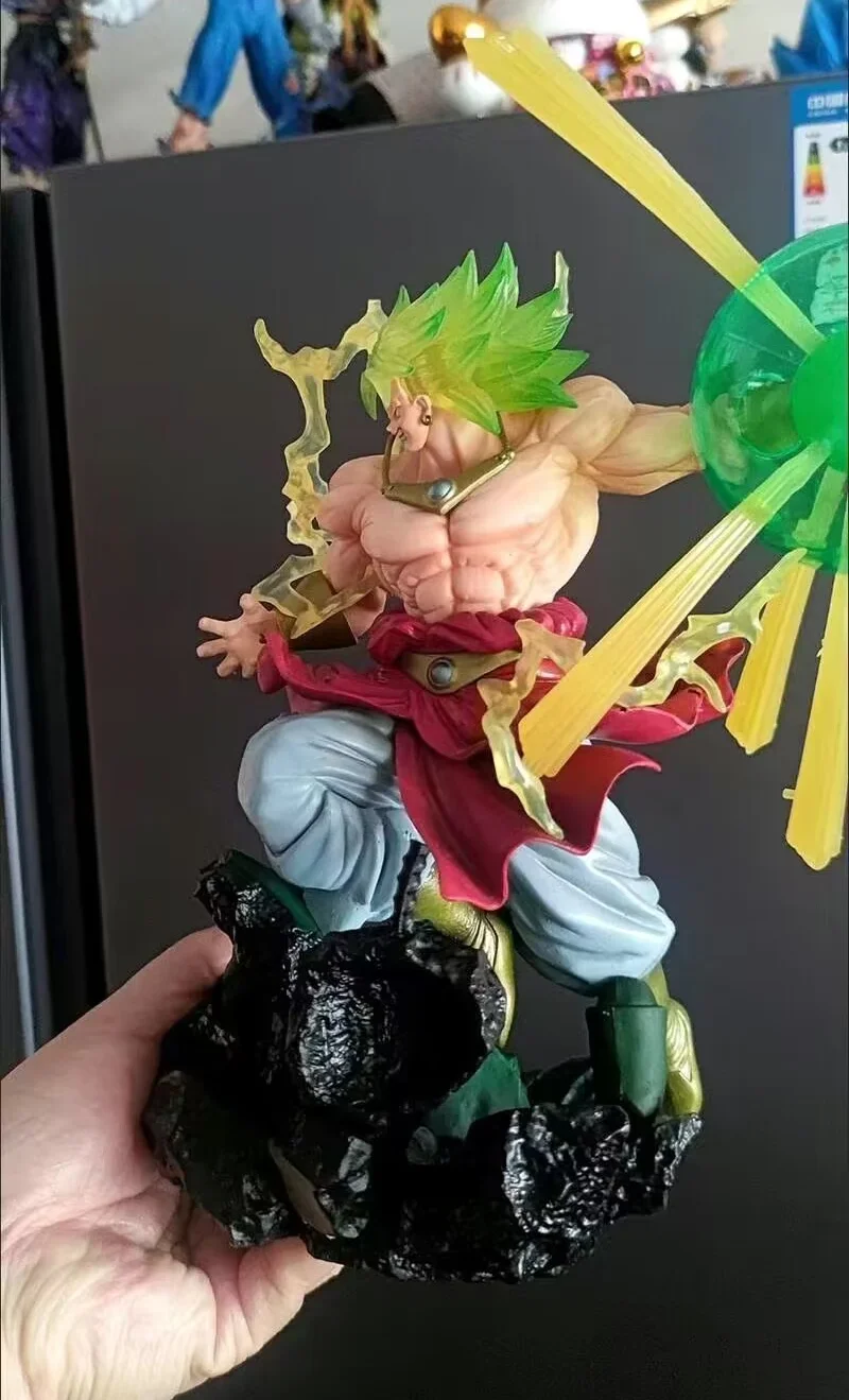 32cm Acyion Anime Figure Dragon Ball Broli Broly Pvc Action Figure Model Oys Collection Ornaments Statue Toy Birthday Gifts Kid