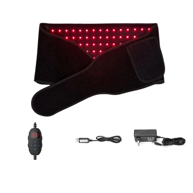 

LED infrared infrared hot compress belt, waist protection to warm the palace, waist massage