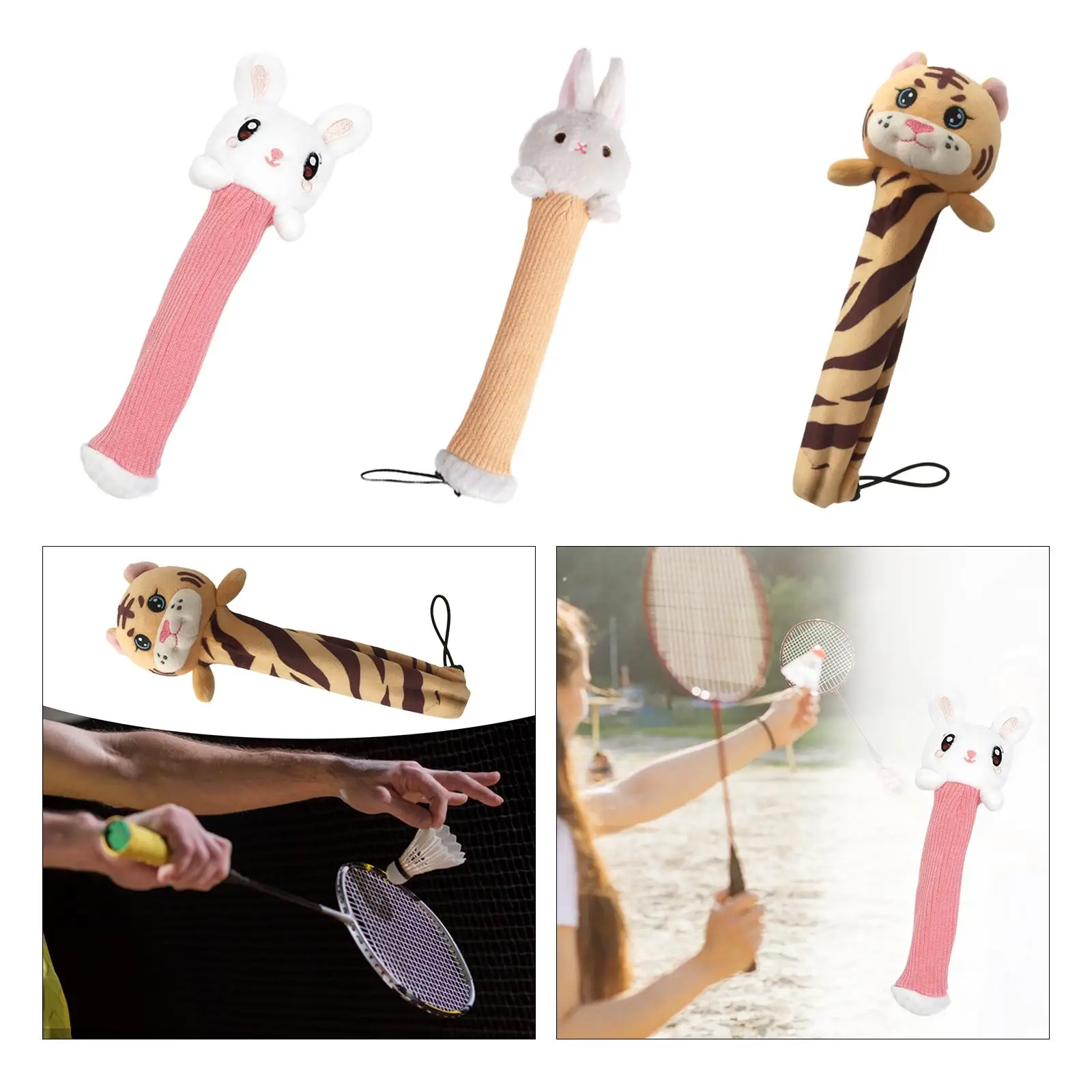 

Badminton Racket Grip Cover, Grip Cover, Racket Tennis Cute, Cartoon Anti-Slip,