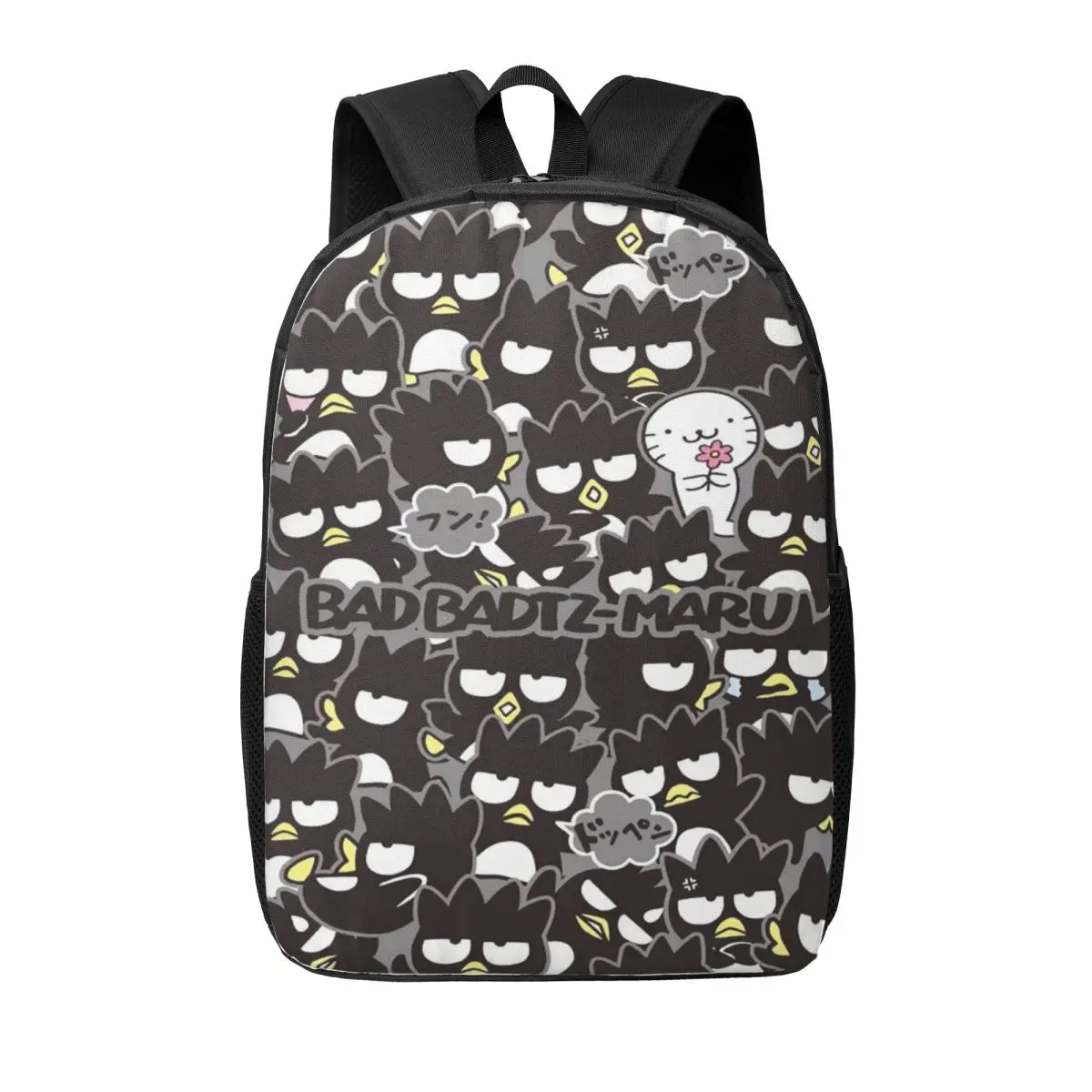 

Custom Anime Bad Badtz Maru Kawaii Cartoon Laptop Backpack Women Men Fashion Bookbag for School College Student Bags