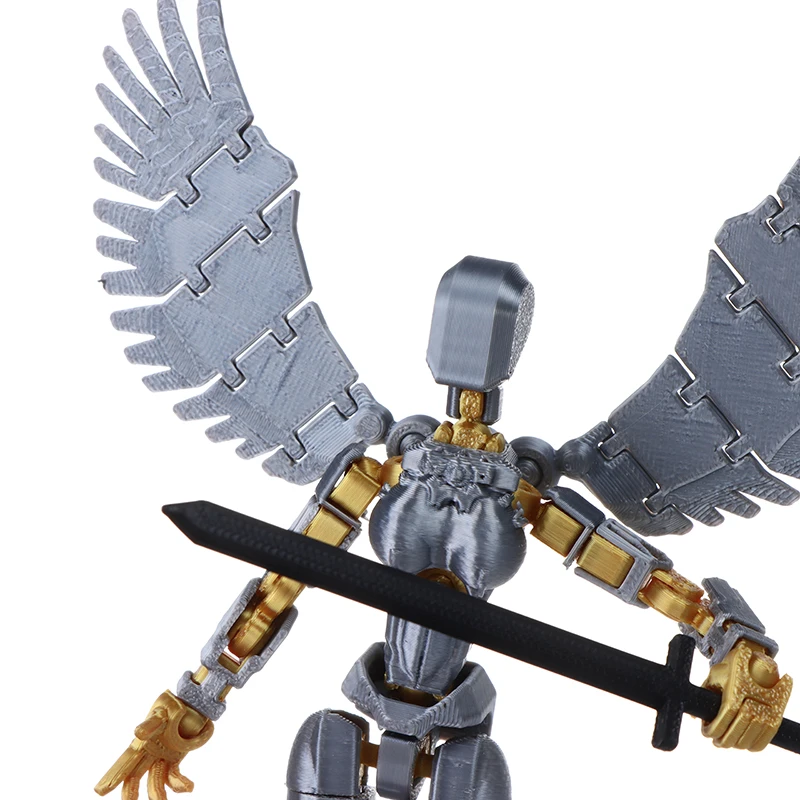 Ensemble de figurines d'action avec sceptre, Saint Swords, Holy Hammer Titan, 13 DUNILucky, Articulation complète, Robo 13 N13, T13