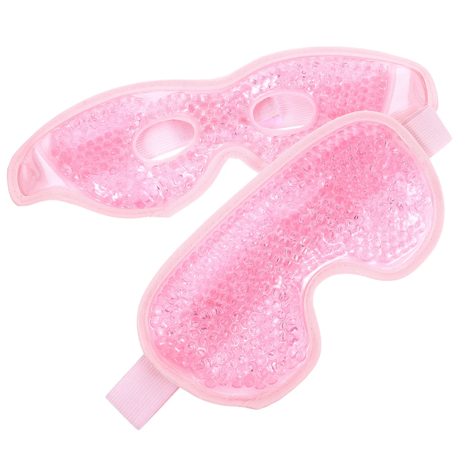 2Pcs Eye Ice Packs Cooling Therapy Cold Compress for Puffy Eyes Dark Circles Relief Reusable Portable Ice Eye Pads Soothing