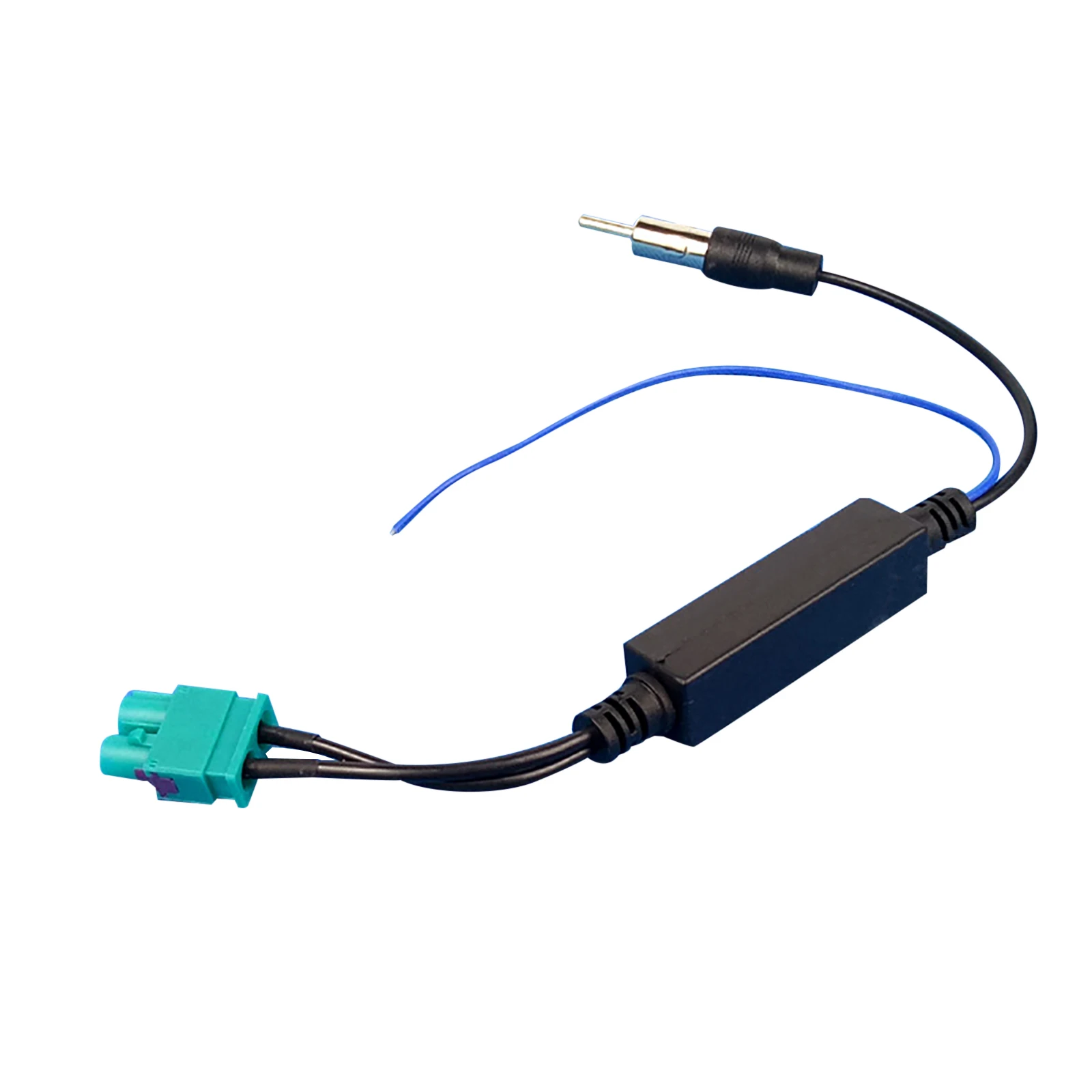 Adattatore per antenna radio RF doppia FAKRA per auto con amplificatore per accessori auto per testa di conversione antenna radio a doppia testa Volkswagen