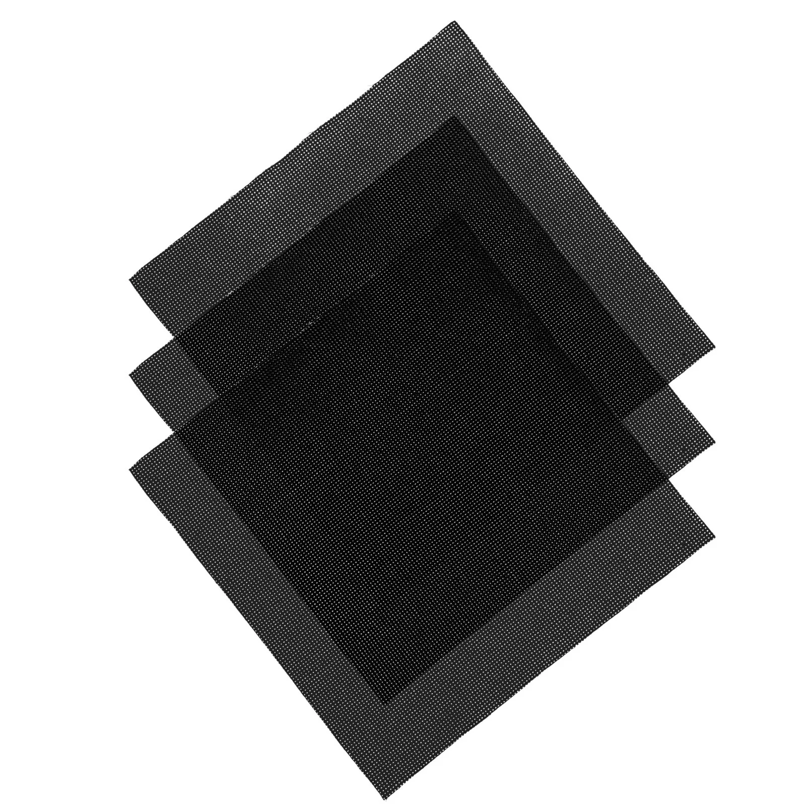 

3pcs Embroidery Mesh Canvas White Plastic Grid Fabric For Diy Needlework Crafts Cross Stitch Cloth Craft Supplies Plastic Canvas