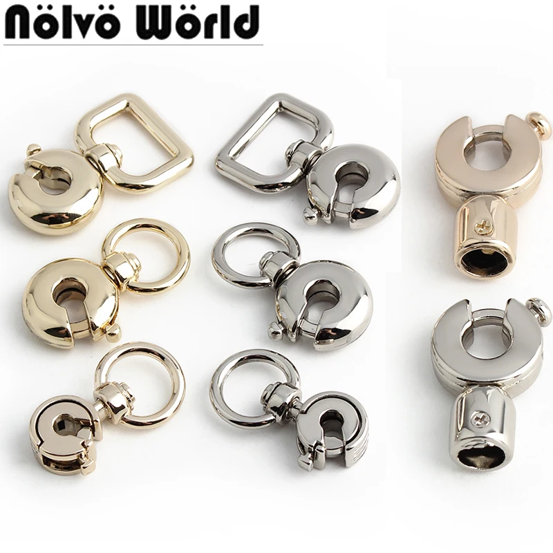 21x13MM,34x13MM Spring Metal Cap Swivel Lobster For Bags Strap Stopper Cord Buckle Snap Hook Keychain Carabiner Hook Accessories