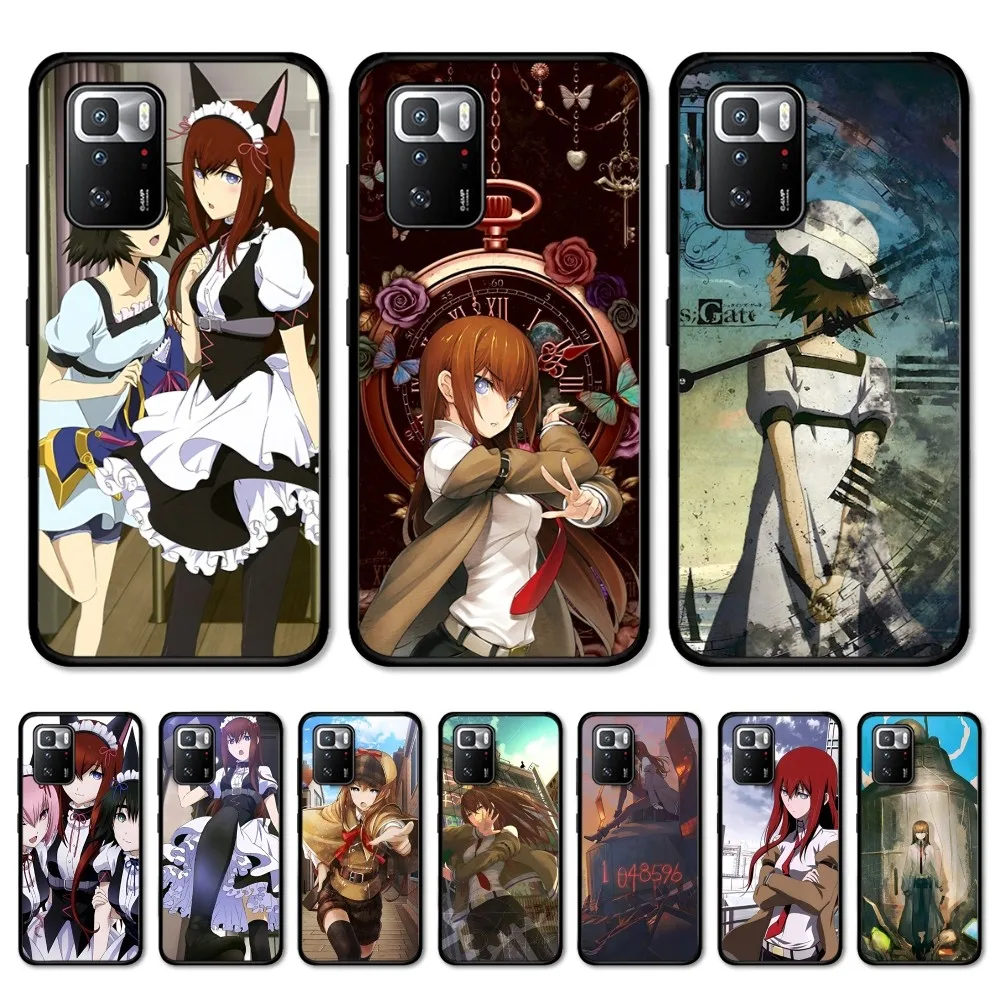 Steins Gate Okabe Anime Phone Case For Redmi Note 4 X 5 A 6 7 8 T 9 9S 10 11 11S 11Epro Poco M3 Pro