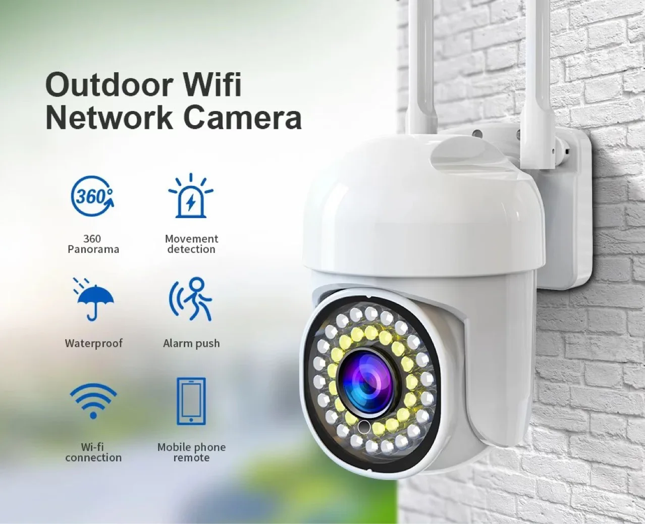 2MP 1080P Yoosee APP كامل اللون اللاسلكية PTZ IP كاميرا بشكل قبة AI كشف الإنسان أمن الوطن CCTV مراقبة الطفل