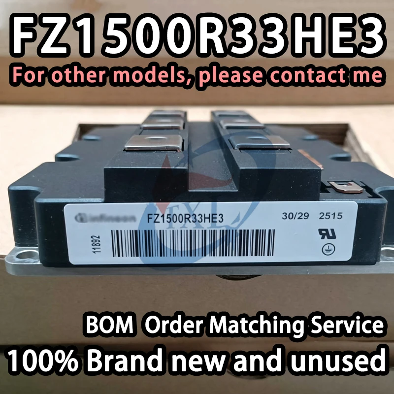 【100% Brand New】FZ1500R33HE3 IGBT Module 1500A 3300V High Power Dual Switch Module Suitable for Inverter Welding Machine