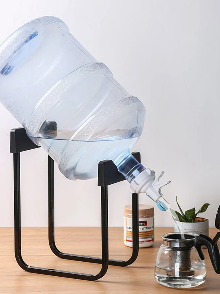 Soporte Portátil para Bidón de Agua, Almacenamiento de Perfil Bajo para Exteriores, para Bidón de Agua Potable, Desmontable, Utilitario