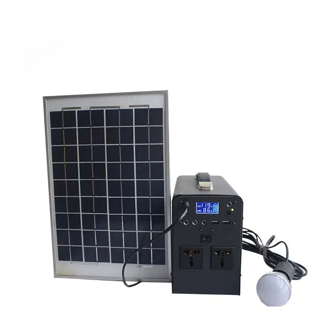 18650 Lithium ion battery 360WH 30000mAh portable solar ups system inverter  home  power