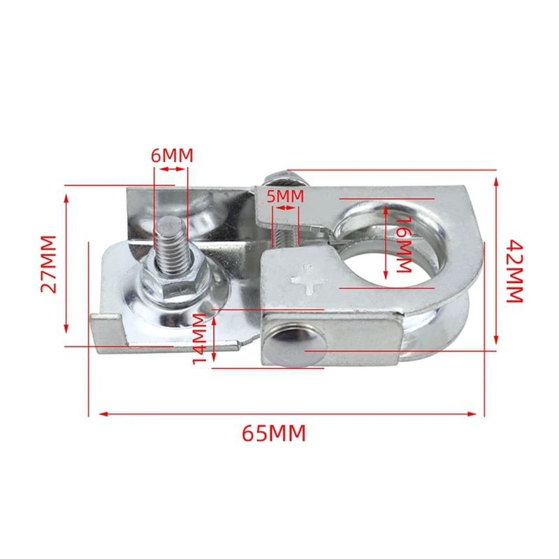 AT14 926-879 Car Positive And Negative Battery Terminal For Ford Fusion 2015-2019 For Lincoln MKX2011-2018