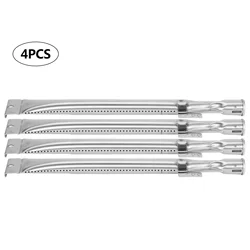 4pcs Bbq Stainless Steel Burners Kit For Grill Master Grill Accessories Replace Parts Fits For Home Depot Nexgrill