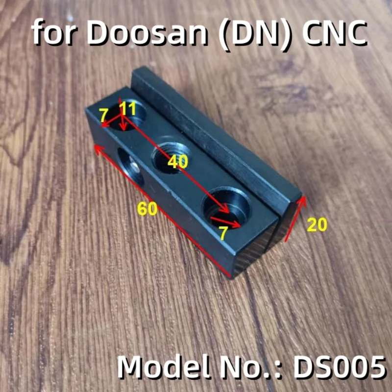 for Doosan/DN CNC Lathe Turret Tool Block Pad Wedge Tool Holder Turret Turning Tool Press Block Turning Tool Slant Block