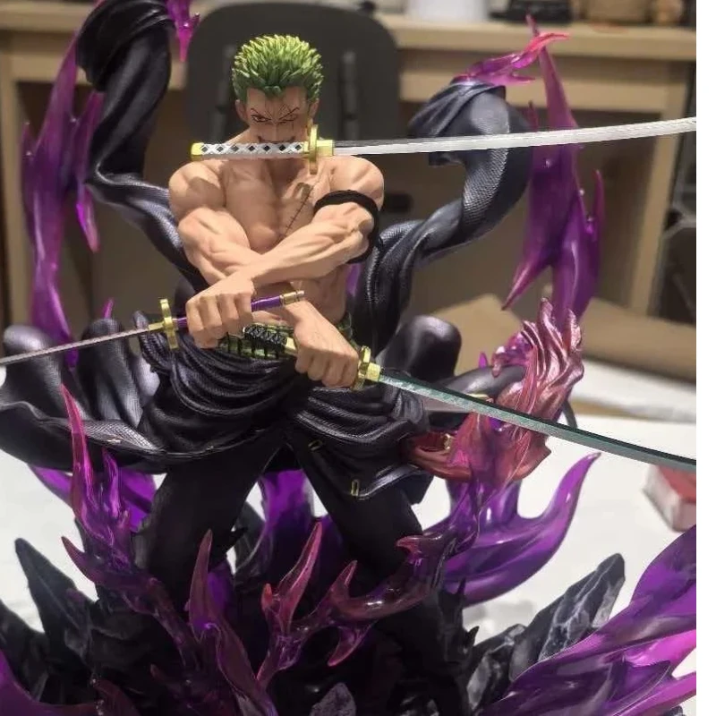 

Anime Figure Zoro Limited Edition Piece Gk Action Figure Model Collection Desktop Ornament Collectable Toy Model Gift For Boys