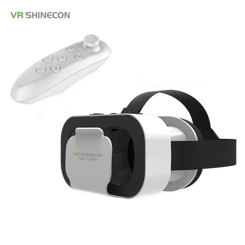 5 Mini VR Glasses VR SHINECON BOX 3D Glasses Virtual Reality Glasses VR Headset For Google cardboard Smartp