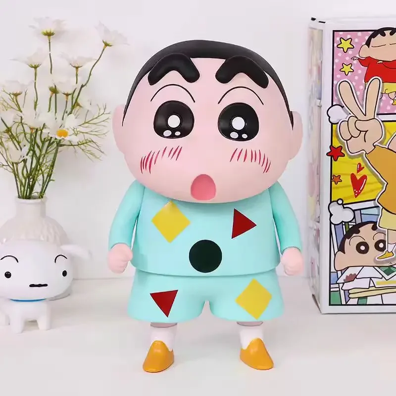 23CM NEUE Crayon Shin-Chan Figuren Peripherie-Serie Modellauto-Ornament Sammlerpuppe Dekoration Geburtstagsgeschenke – Detail 2