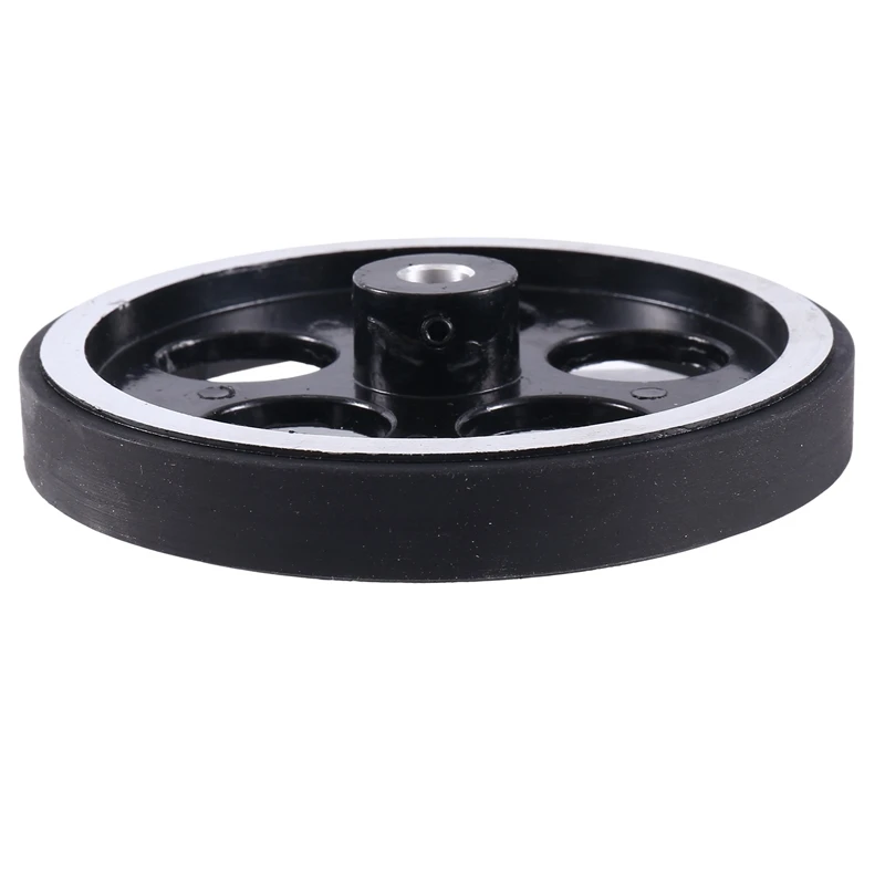 2Pcs 300Mmx8mm Industrial Aluminum Rubber Measuring Encoder Meter Wheel For Industrial Encoder