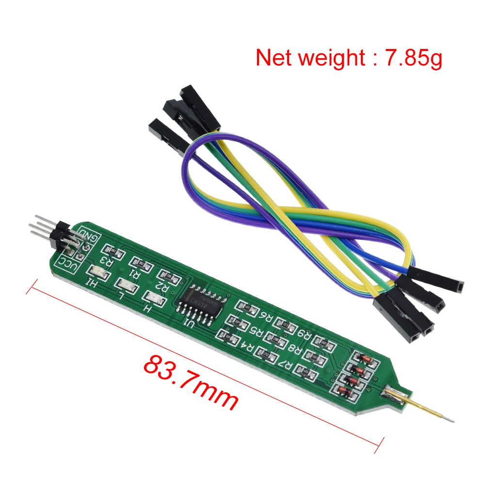 Logic Tester Pen Level Tester 5V 3.3V Digital Circuit Debugger Convenient and Quick Learning Board Necessary Tools