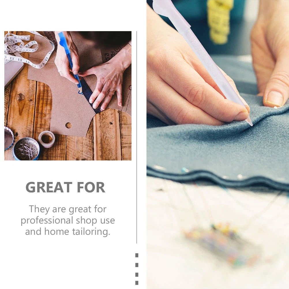 

9Pcs Tailors Chalk Pencil Professional Sewing Chalk Smooth Fabric Marking Pen for Quilting Dressmakers Sewing Accessories