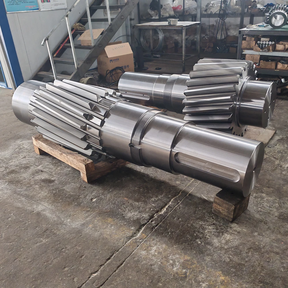 Precision Ground Gear Shaft High Hardness & Low Noise for Automotive, Robotics & Industrial Machinery
