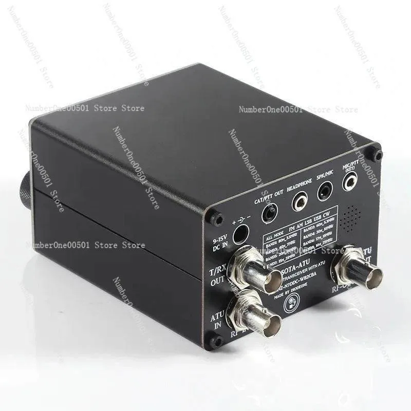OLED Dual Screen QRP Transceiver Upgraded Version Built in Antenna Tuner