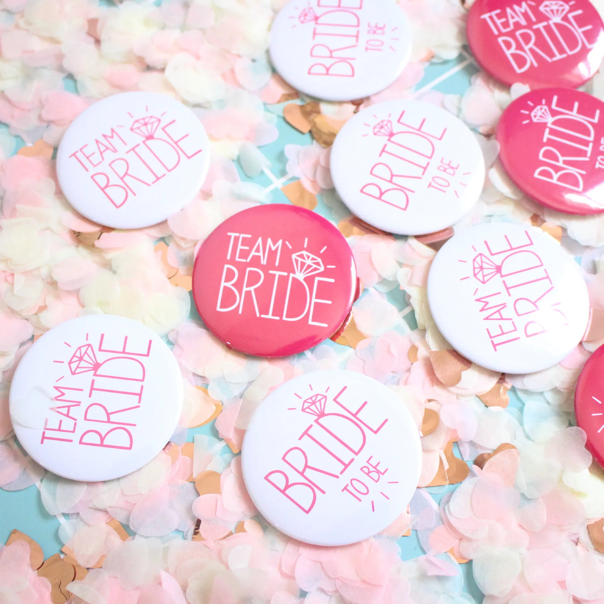 

6/3/2pcs Bride To Be Badge Hen Party Bridesmaid Decoration Bachelor Party Team Bride Badge Bridal Shower Wedding Party Supplies