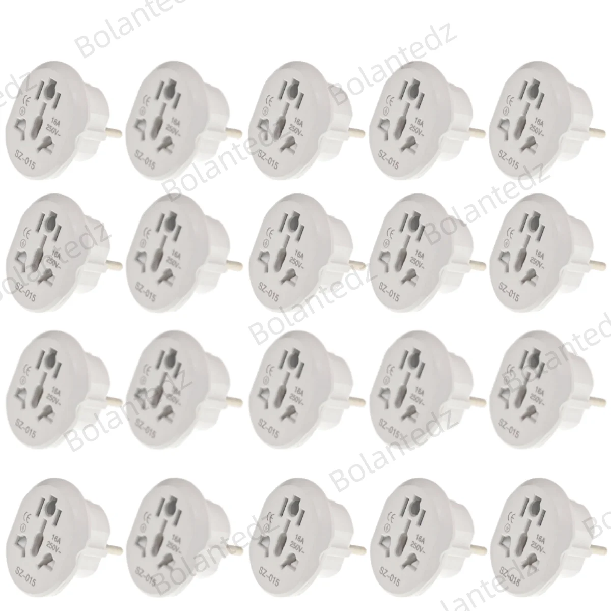 Korea EU Stecker Adapter 16A 250 V Reise Adapter Konverter 2 Runde Steckdose Hohe Qualität Universal AU US UK CN zu EU KR Steckdose