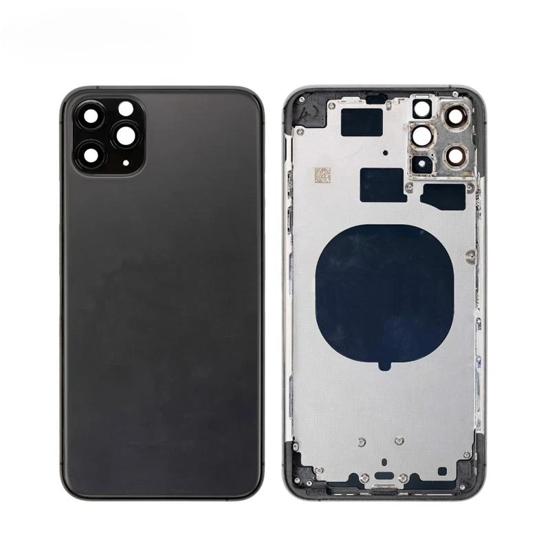 For iPhone 11 PRO/11 PRO MAX Back Cover + Mid Chassis Frame + SIM Tray + Side Key Assembly Battery Housing Shell Assembly