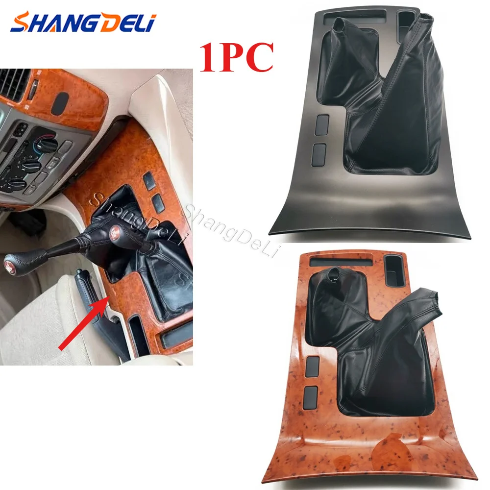 1PC Center Console Gear Shifter Trim Panel Replacement For Toyota Land Cruiser LC100 FJ100 1998‑2007 Auto Interior Accessories