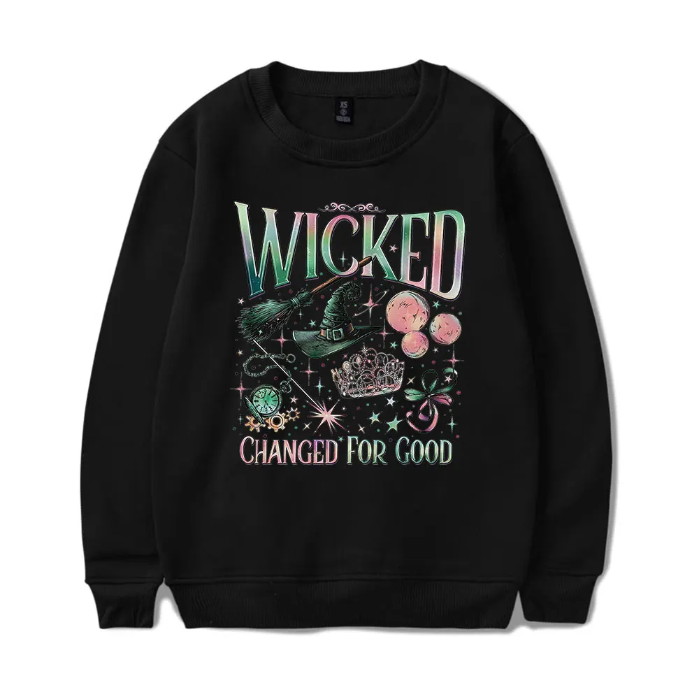 

Wicked Changed For Good Vintage 90s Merch Sweatshirt Harajuku Pullover Sweatshirt Unisex Pullover Sports Sweatshirt