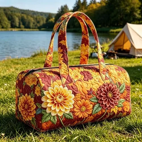 3D Printed Quilted Travel Bags fashion Gifts Hiking Camping Handbag Personalized Tote Bag Beach Sport Bags casual Training Bag