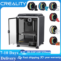 Creality K1C 3D Printer 600mm/s Auto Leveling Robust Direct Extruder Upgrade K1 with AI Camera Printer 220x220x250MM Print Area