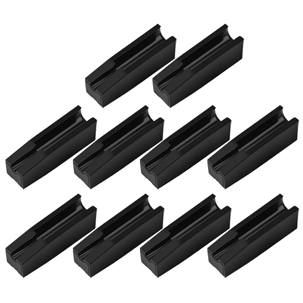Fente-crayon à sourcils, 10 pièces, Portable, léger, pratique, aide pour tondeuse à crayons, fente pour stylo à sourcils