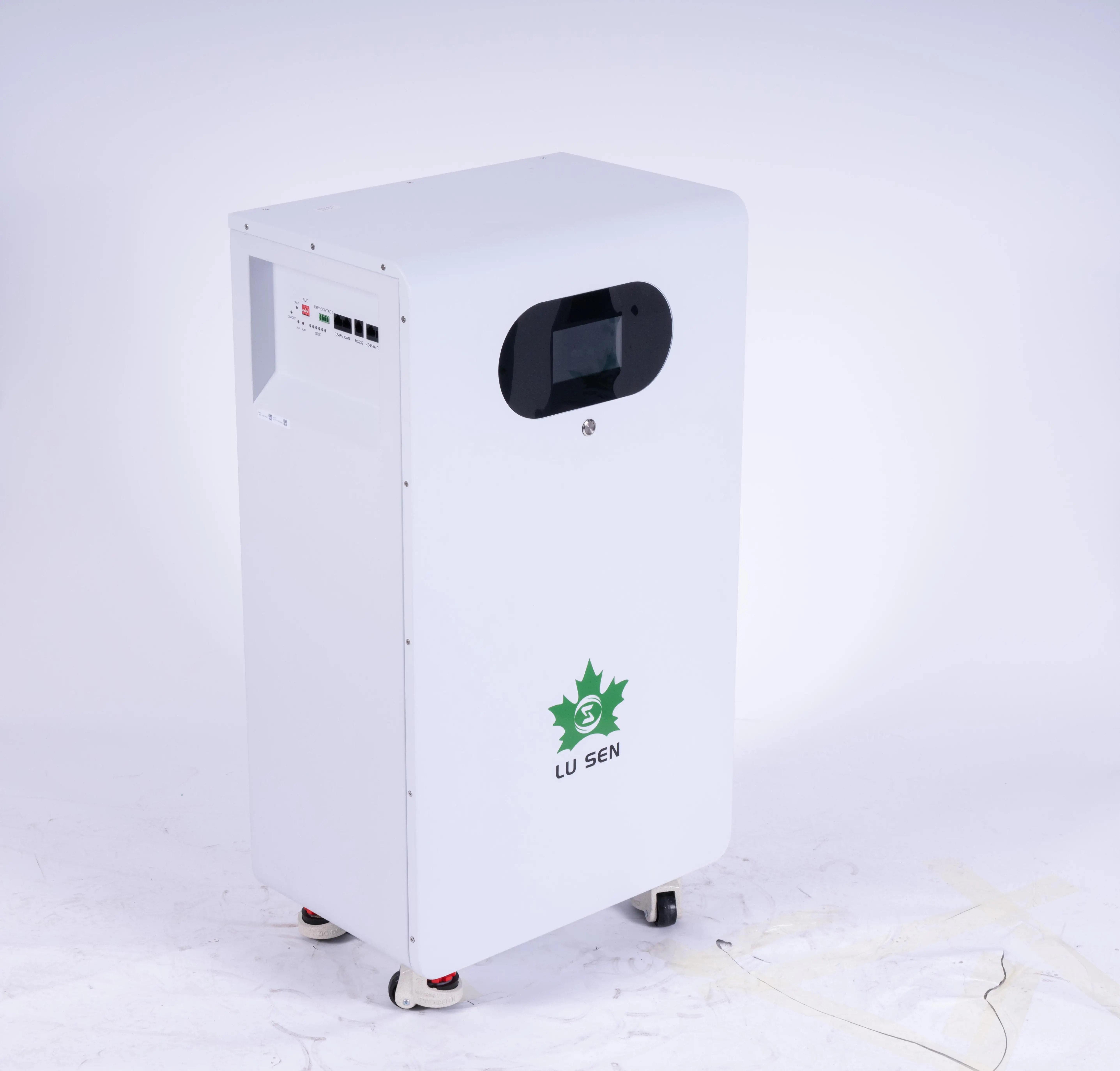 51.2V 16kWh Wall Mounted LiFePO4 Solar Battery 314Ah 10KW Home Energy Storage with CAN RS485 Bluetooth WiFi Monitoring