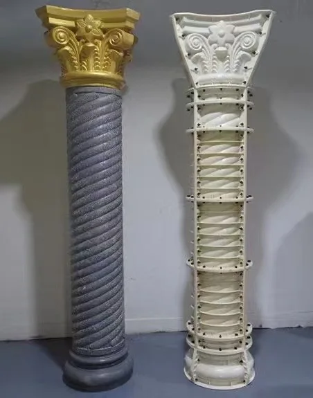 ABS plastic column diameter 40xH370cm pillar moulds for garden villa home house