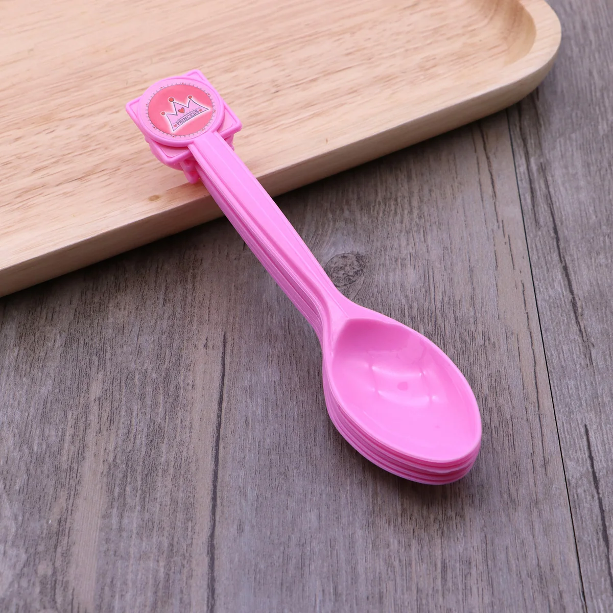 

Birthday Party Cake Spoon Crown Spoons for Forks Carnival Cartoon Scoops