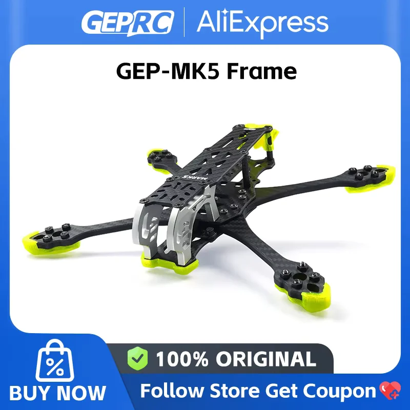 GEPRC MK5 คือโดรนแข่งฟรีสไตล์ที่ดีที่สุดสำหรับนักแข่งมือใหม่และมือโปร? รีวิวอย่างละเอียดจากผู้ใช้งานจริง