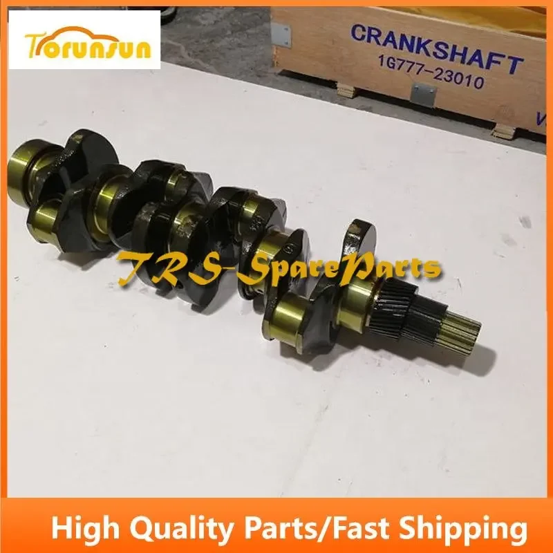 Buy 1G777-23010 V3307 V3307T Crankshaft For Kubota Engine Spare Parts