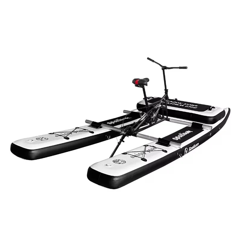 Airo OEM Factory Hydro Cycle Bicycle on Water Inflatable Floating Water Bike Pedal Boats Drop Stitch Material Water Games