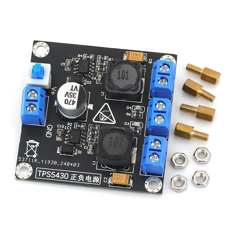 TPS5430 Schaltnetzteil-Spannungsreglermodul Einzel- zu Doppelstromversorgung ±5V ±12V ±15V Positiv-Negativ-Stromwandler
