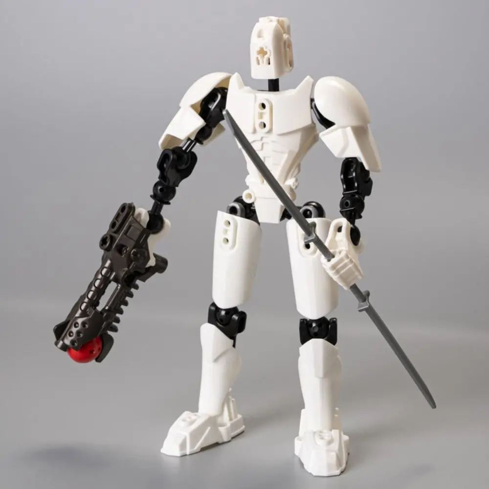 Upgraded T13 Action Figure 3D Printed Titan 13 Action Figure Multi-Articular Robot Dummy Action Figures for Game Lovers