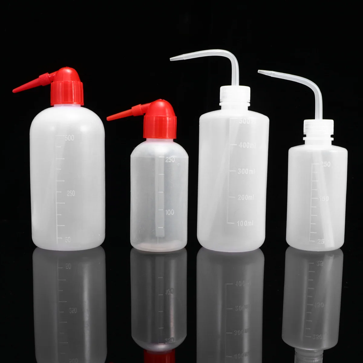 

4pcs Empty Shampoo Bottle Portable Hair Cleaning Bottles For Salon Dry Washing Bottle Liquid Subpackaging Tool Skincare Tools
